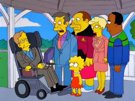 Stephen Hawking Simpsons by KareemCarzan on DeviantArt