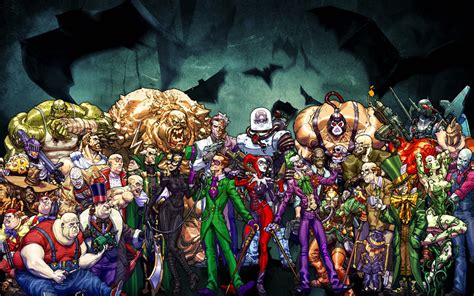 Batman Villains by HTA3CI on DeviantArt