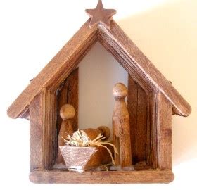 Freshly Completed: 20 of the Most Darling Handmade Nativity Scenes