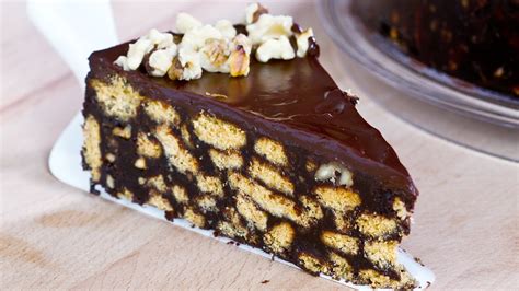 A Wonderful No-Bake Chocolate Biscuit Cake - Afternoon Baking With Grandma