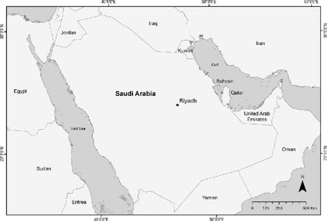 Location of Riyadh, Saudi Arabia. | Download Scientific Diagram