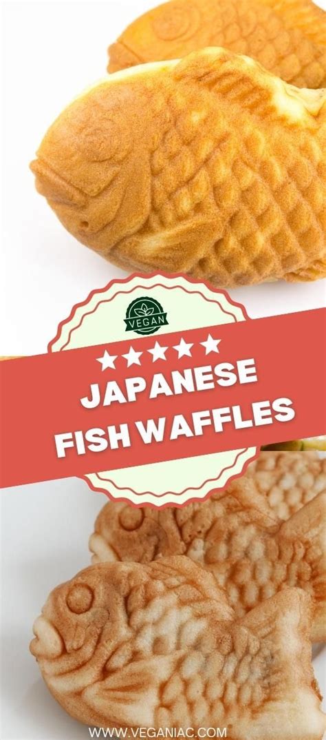 Vegan Taiyaki Recipe (Japanese Fish Waffle) | Recipe | Batter recipe ...