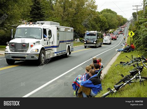 Fire Truck Parade 5 Image & Photo (Free Trial) | Bigstock