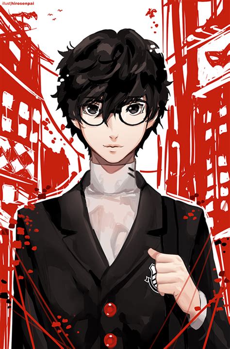 I made a fanart of Ren Amamiya. I hope you like it! : r/PERSoNA