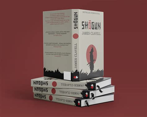 Shogun book cover design on Behance