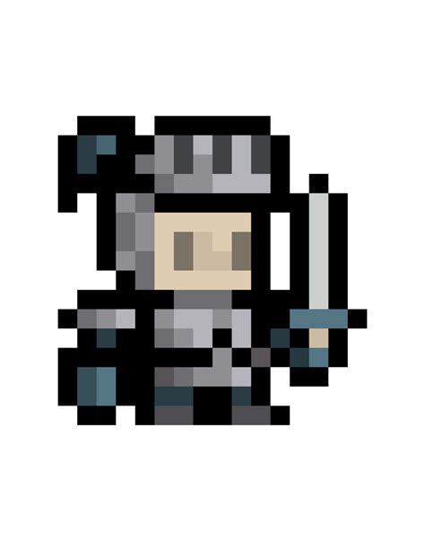 16x16 Knight Sprite by ObinSun on DeviantArt