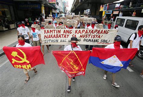 Tactics used by the Communist Party of the Philippines to smear their critics