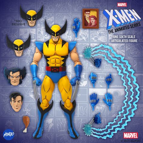 Mondo 1/6th Scale X-Men Animated Wolverine & SDCC Exclusives - The ...