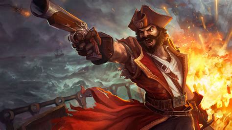 League of Legends character Captain Gangplank isn't dead, he was only ...