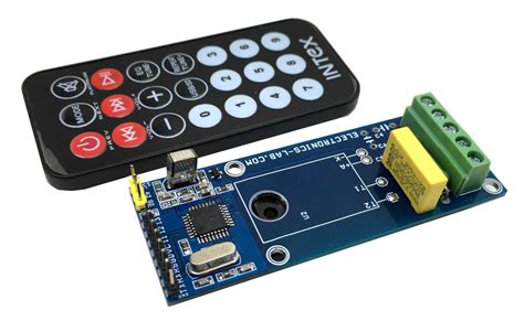 Infrared Remote-Controlled AC Load ON/OFF switch with SSR - Electronics-Lab.com