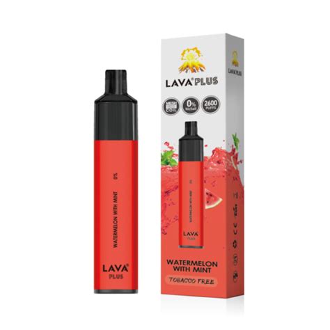 Lava Plus Disposable Vape Tobacco Free 0% Nic | 2600 Puffs - Buy Pods Now