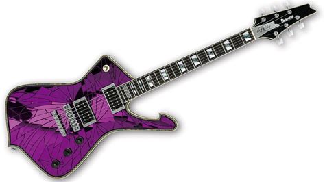 Paul Stanley’s purple cracked mirror Ibanez is a sight to behold | MusicRadar