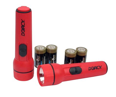 Dorcy Flashlights Twin Pack with Batteries - Fitness & Sports - Outdoor Activities - Camping ...