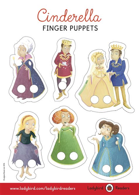 Cinderella Finger Puppets – Ladybird Education