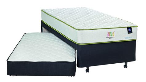 UNIBED Bed & Trundle with Fold Out Legs