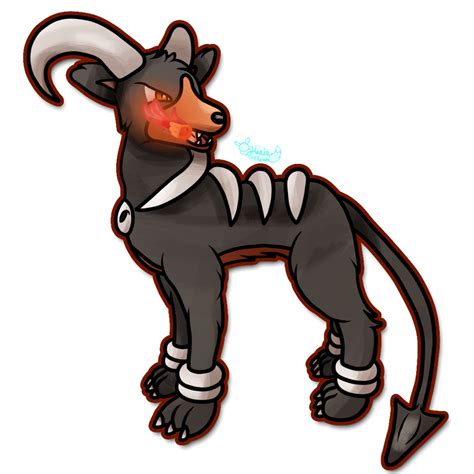 Houndoom by HexinTheEevee on DeviantArt