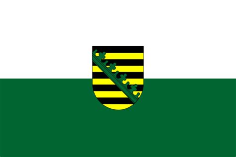 OnlineLabels Clip Art - Flag Of Saxony