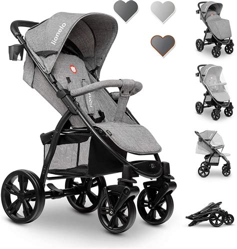 Lionelo Annet Pushchair with Reclining Function - Go Real