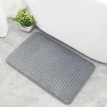 Buy MIRANSHI ENTERPRISE Memory Foam High Line Bathroom Door Mat (80 X 50)CM Online at Best ...