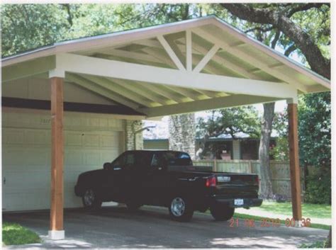 Wood Carports Attached To House,woodworking | Carport plans, Carport ...