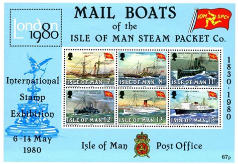 1980 Isle of Man Steam Packet Ships MS