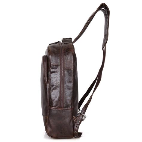 Men's Vintage Leather Backpack Leather Rucksack