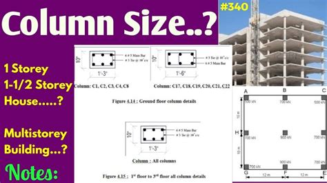 Column Size For 2 Storey Building