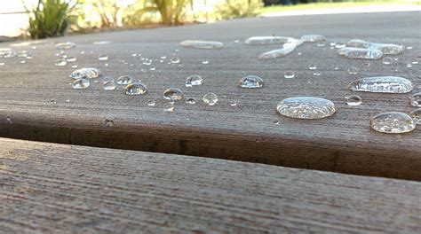 Super Hydrophobic Concrete Coating Example