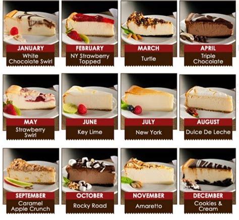 10 Cheesecake of the Month Clubs