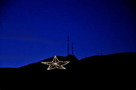 The Star...El Paso, TX. This used to be a Christmas only display, but ...