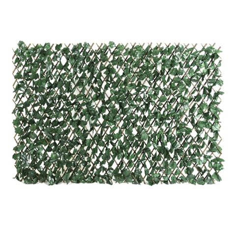 ColourTree 4 ft. H x 10 ft. W Single Side Expandable Faux Artificial Ivy Fencing & Reviews | Wayfair