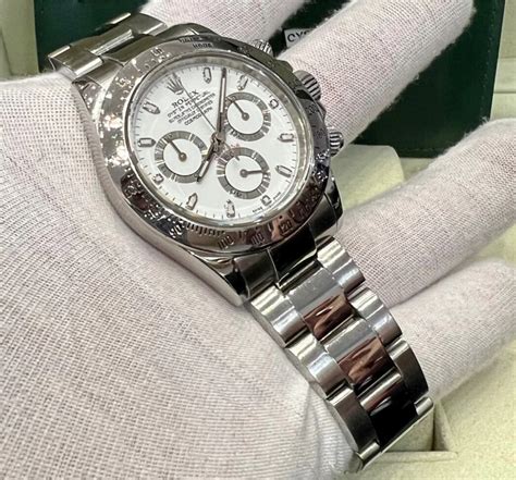 ROLEX DAYTONA WHITE DIAL – Buzzi Orologi