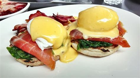 Eggs Benedict with Smoked Salmon at Speakeasy | Eggs Benedic… | Flickr