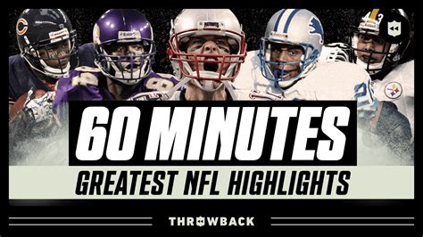 60 minutes of AWESOME highlights | NFL Throwback