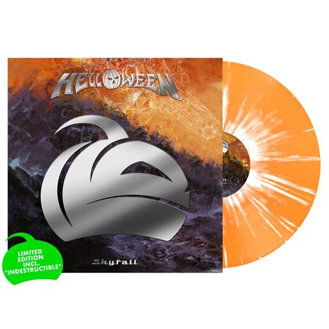 Helloween Skyfall (Indestructible..) ORANGE/WHITE SPLAT (Import) - VISION MERCH