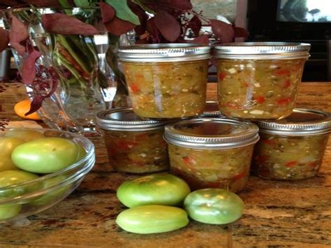 Green (Un-Ripe) Tomato Salsa for Canning Recipe - Food.com | Recipe | Canning recipes, Canning ...