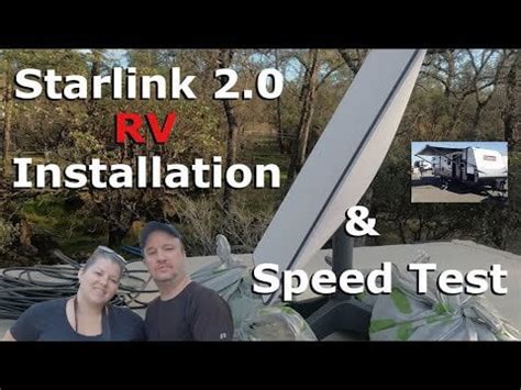 Starlink RV Installation and Speed Test : r/Starlink