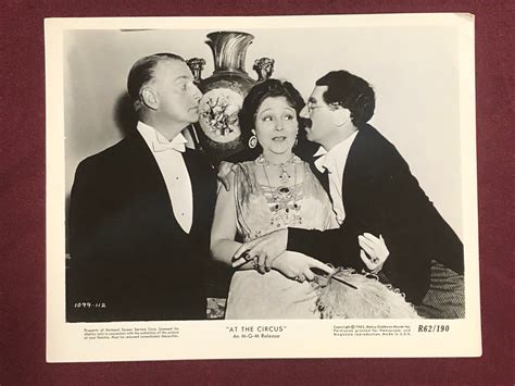 MARX BROTHERS AT THE CIRCUS MOVIE PHOTO STILL 1939 R62 MARGRET DUMONT GROUCHO | eBay