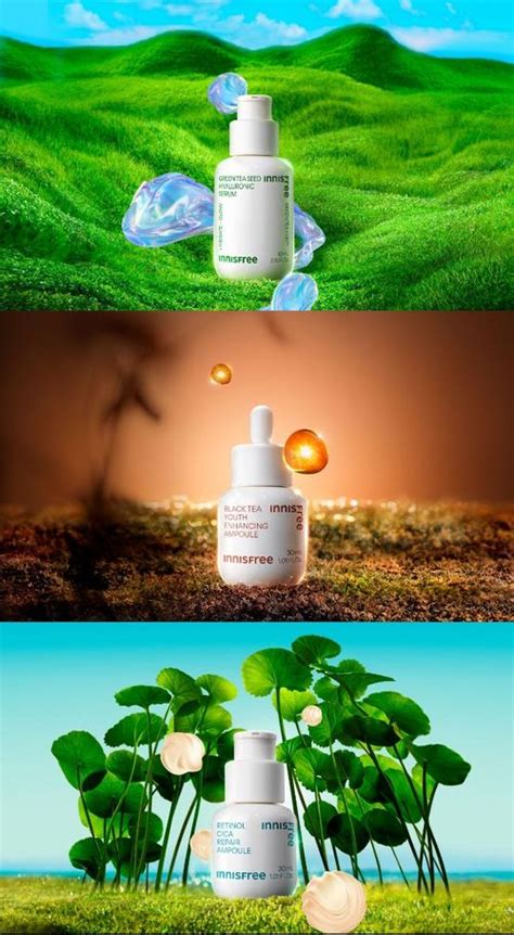 Innisfree | Cosmetics rebranding | Be Yourself, Be Free