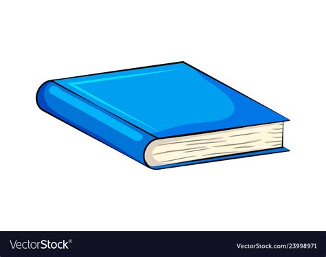 Closed book cartoon symbol icon design beautiful Vector Image