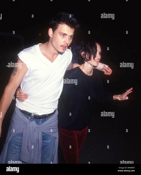 Johnny depp winona ryder tattoo hi-res stock photography and images - Alamy