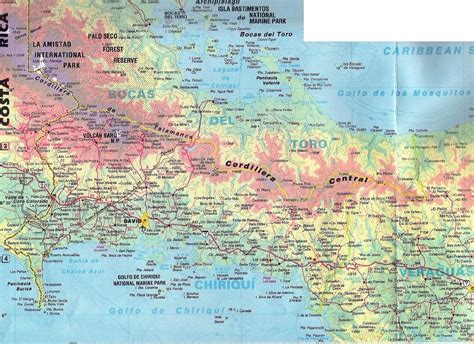 Panama Western Provinces Map | Some unexpected things for ma… | Flickr