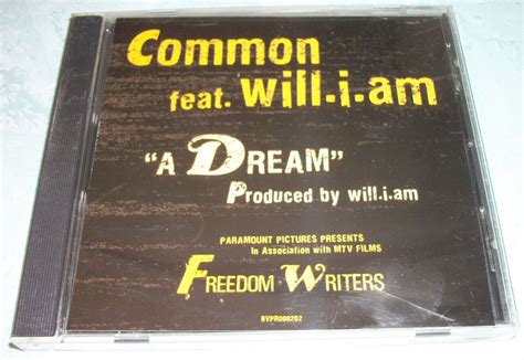 A Dream by Common feat will.i.am Freedom Writers Soundtrack CD Promo Single VGC | eBay