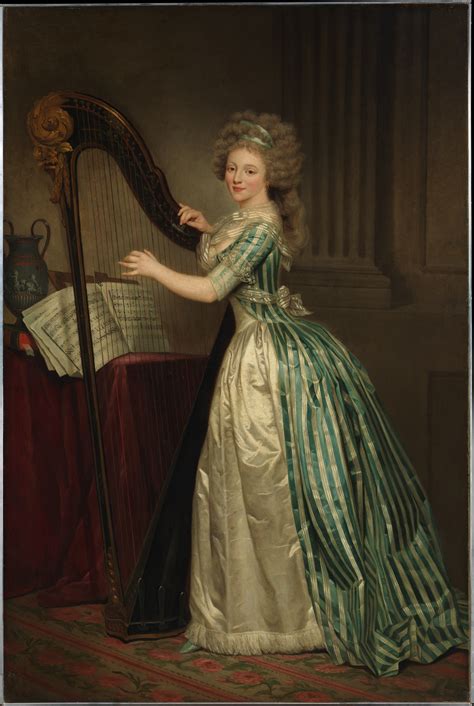Rose Adélaïde Ducreux | Self-Portrait with a Harp | The Met