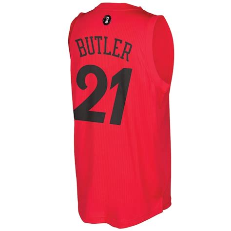 Men's Chicago Bulls Jimmy Butler adidas Red 2016 Christmas Day Swingman ...