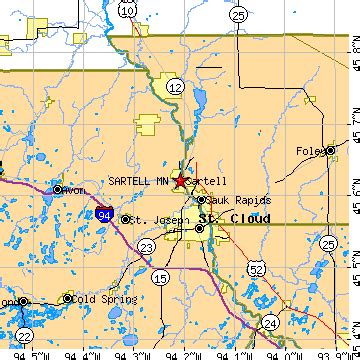 Sartell, Minnesota (MN) ~ population data, races, housing & economy