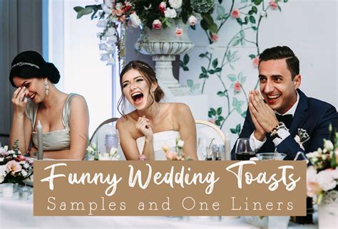 55 Funny Wedding Toasts, Samples and One Liners 2024