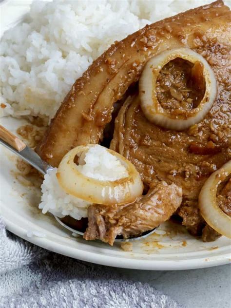 Pork Bistek: A Delicious Twist on a Classic Filipino Dish - Rowdy Hog ...