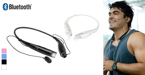 Universal Water Resistant Bluetooth Behind-the-Neck Stereo Headset - 4 ...