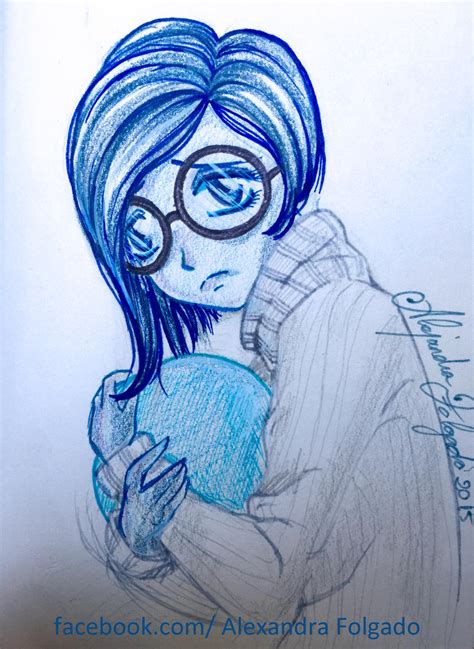 Sadness - INSIDE OUT (pixar) by AlexandraFolgado on DeviantArt